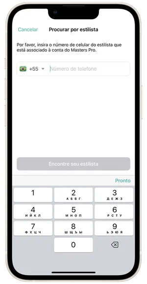 Adicionar estilista/salão 2