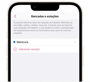 Bancadas e estações 1
