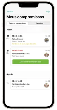 Confirmar compromisso 2
