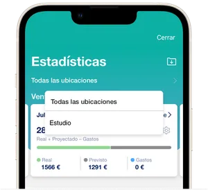 Pantalla Principal de Estadísticas 3
