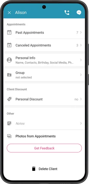 Request and share client reviews 3