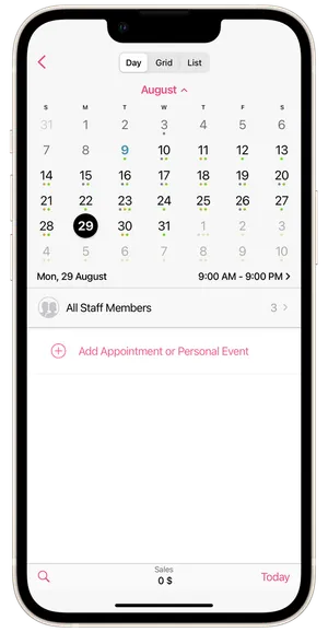 Create New Appointment 1