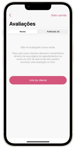 Solicitar e publicar avaliações dos clientes 1
