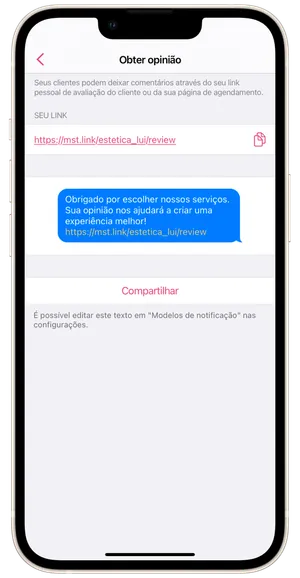 Solicitar e publicar avaliações dos clientes 2