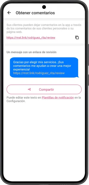 Solicitar y compartir reseñas de clientes 2