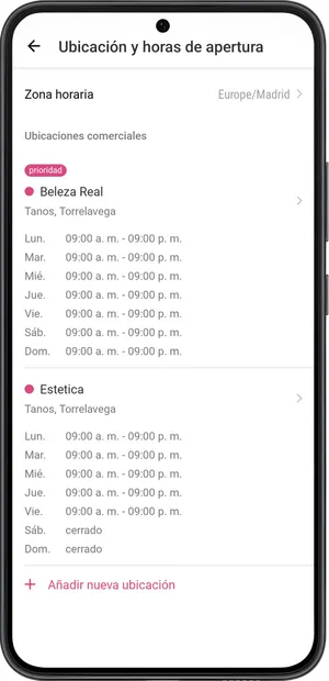 Ubicación y horas de apertura 1