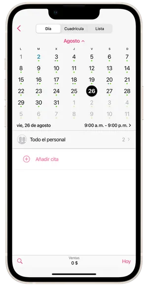 Crear nueva reserva 1