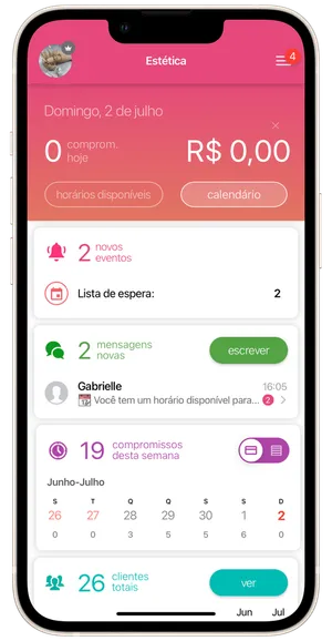 Widgets no ferramentas do painel 1