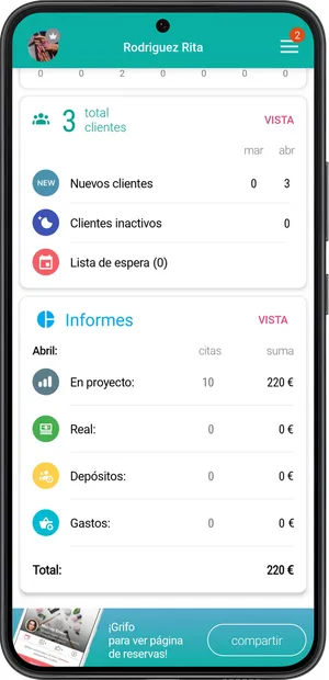 Widgets del tablero 2