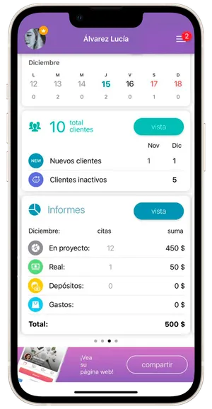 Widgets del tablero 2